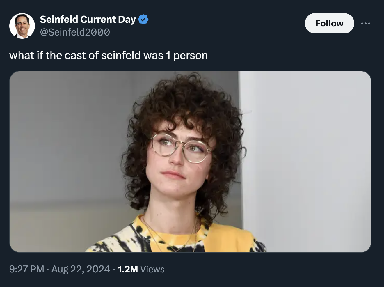 emhoff designer - Seinfeld Current Day what if the cast of seinfeld was 1 person 1.2M Views